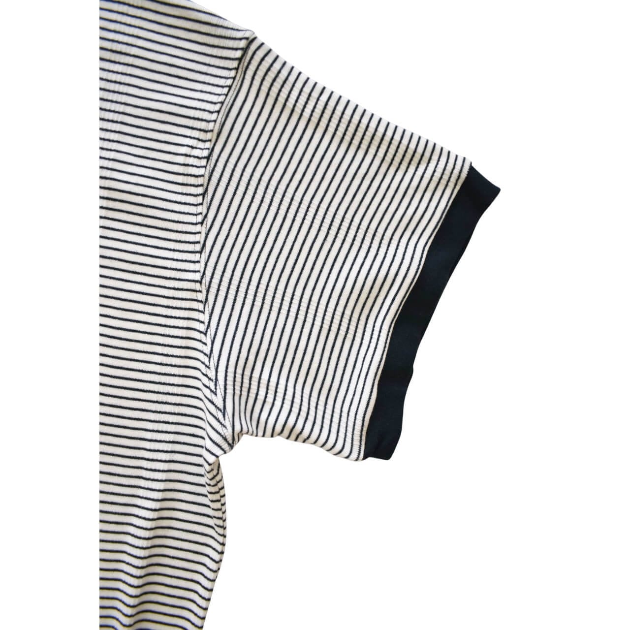 RELAX FIT by SUPERMARKET / Miller × RF Panel Rib Border T-shirt