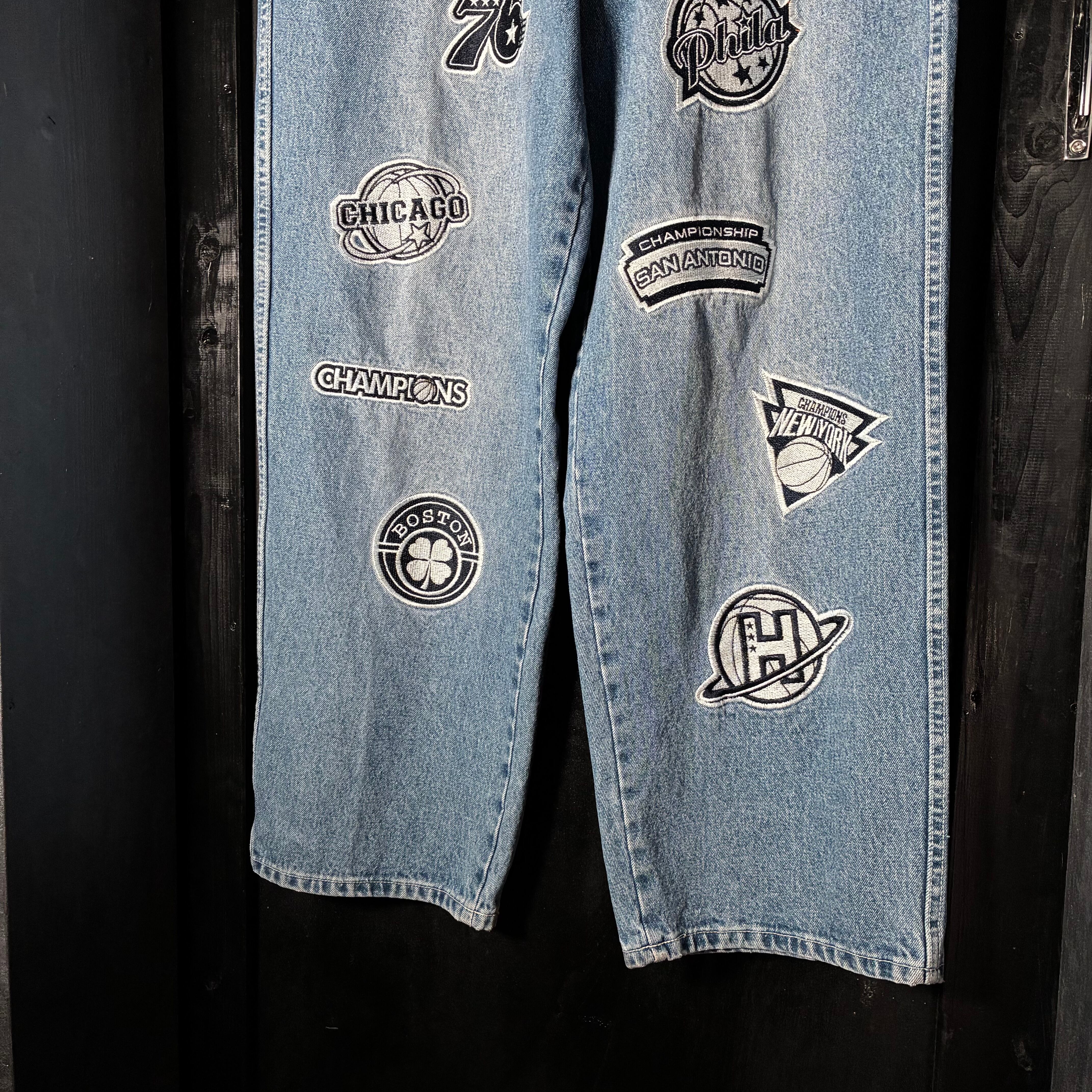NBA Hip Hop Denim Pants W34 ヒップホップデニムパンツ | 古着屋 the moon