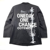 【JK05】 COTEMER プリントテーラードジャケット Paint TAYLOR JACKET