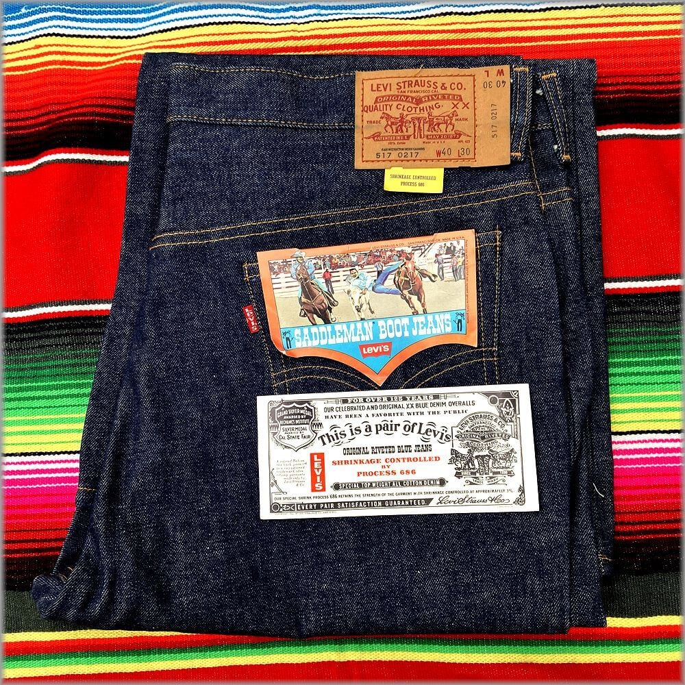 60's ヴィンテージ　ROEBUCKS デニムパンツ　フリスコ　USA製 ☆SEARS ROEBUCKS ビンテージ 60s フリスコタイプ 5ポケット ジーンズ