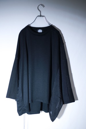 Wide-T-shirts Mut (black)