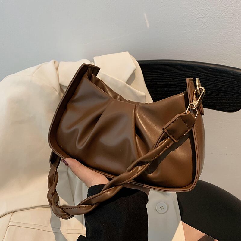 オータムスタンダード レトロ 秋物 スクウェア メッセンジャーバッグ 手作りハンドバック76737177877