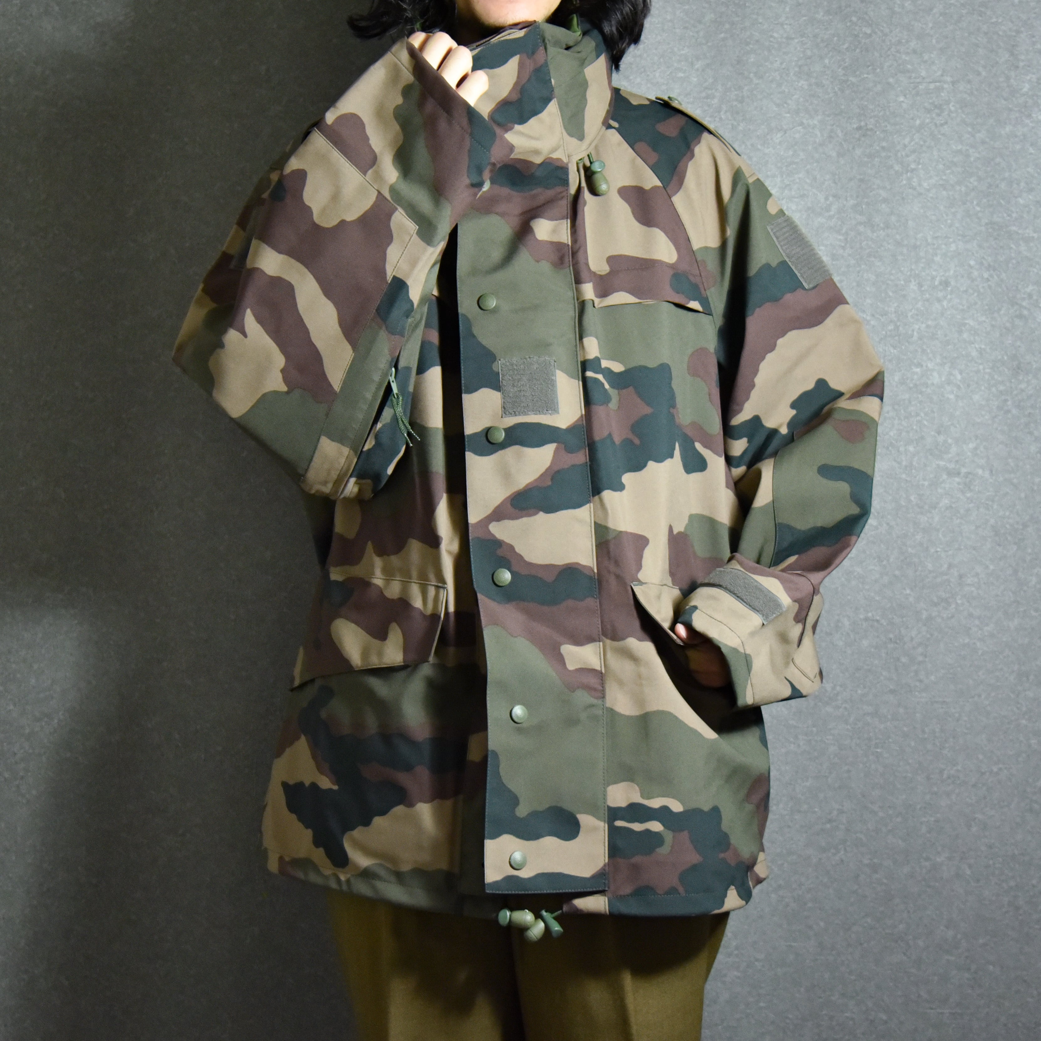 DEAD STOCKFrench Army Camouflage Field Parka フランス軍