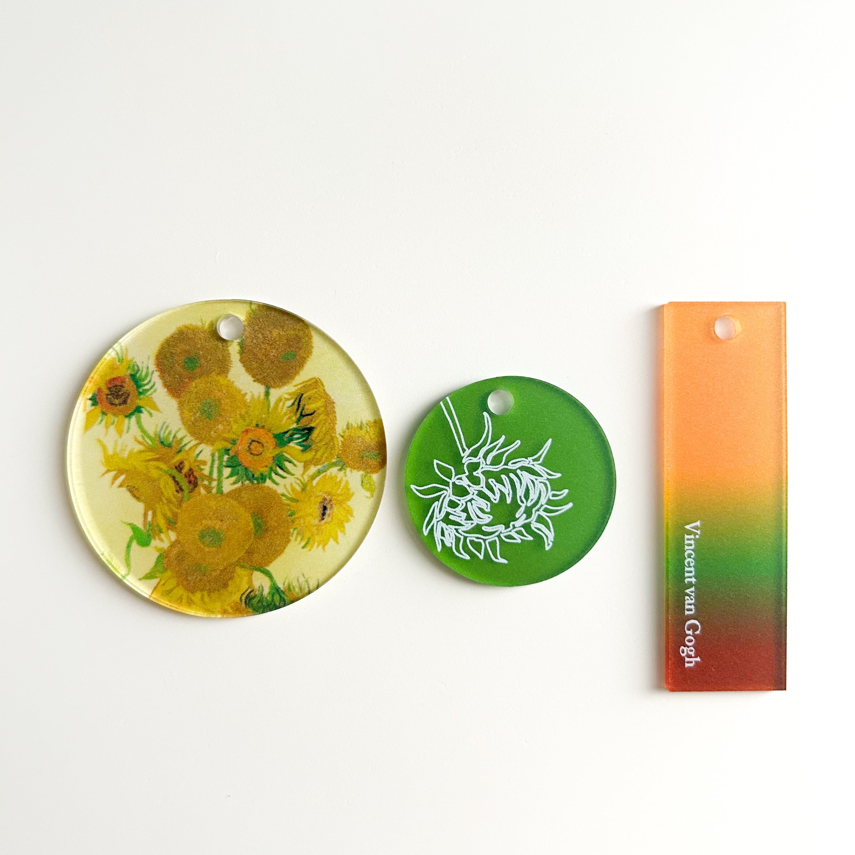 ゴッホ アクリルキーホルダー ひまわり＜東京都美術館ミュージアム