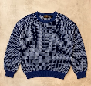 黒タグ Eddie Bauer Cotton Birds Eye Knit