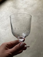 h collection LARGE STEM GLASS/FINE LACE