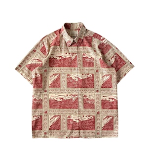 USED Aloha shirt / Reyn spooner / size L