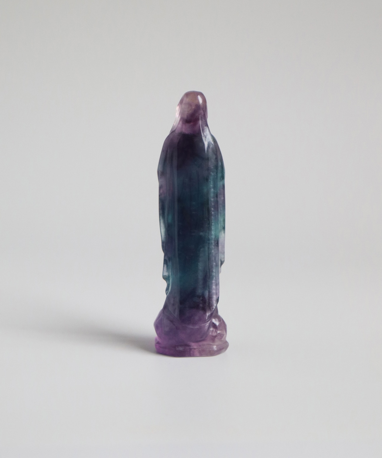 Fluorite Virgin Mary
