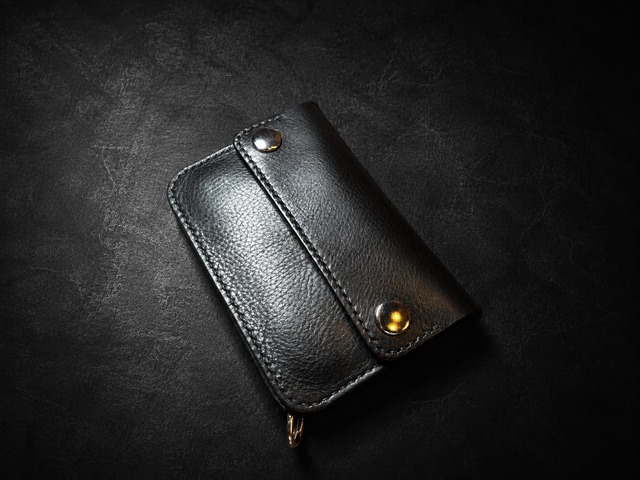 トラッカーウォレット TW03-BK ブラック 財布 長財布 | ashitae