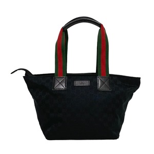 GUCCI グッチ トートバッグ シェリーライン GG柄 131230 ブラック 8903-202210