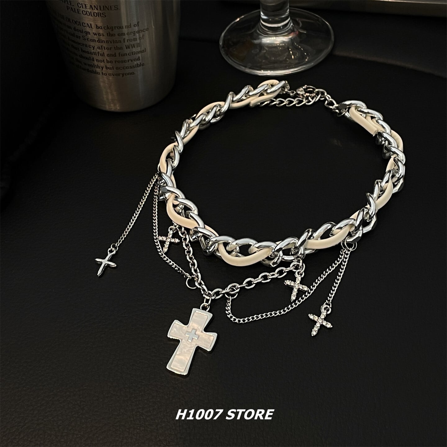 アクセサリーまとめ　③ H1007シリーズ】☆ネックレス☆ 3color選択可能 アクセサリー ユニ