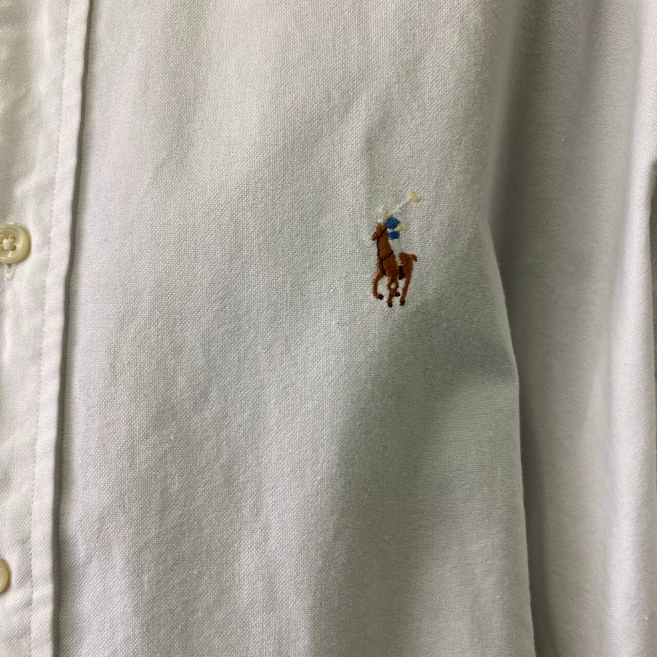 Ralph Lauren ラルフローレン BLAIRE コットン ボタンダウン 半袖 