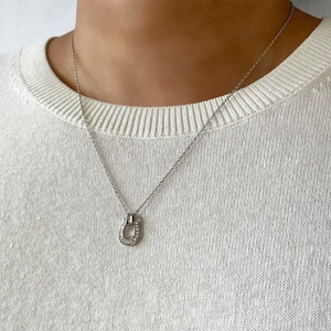 Horseshoe Necklace〈S925〉