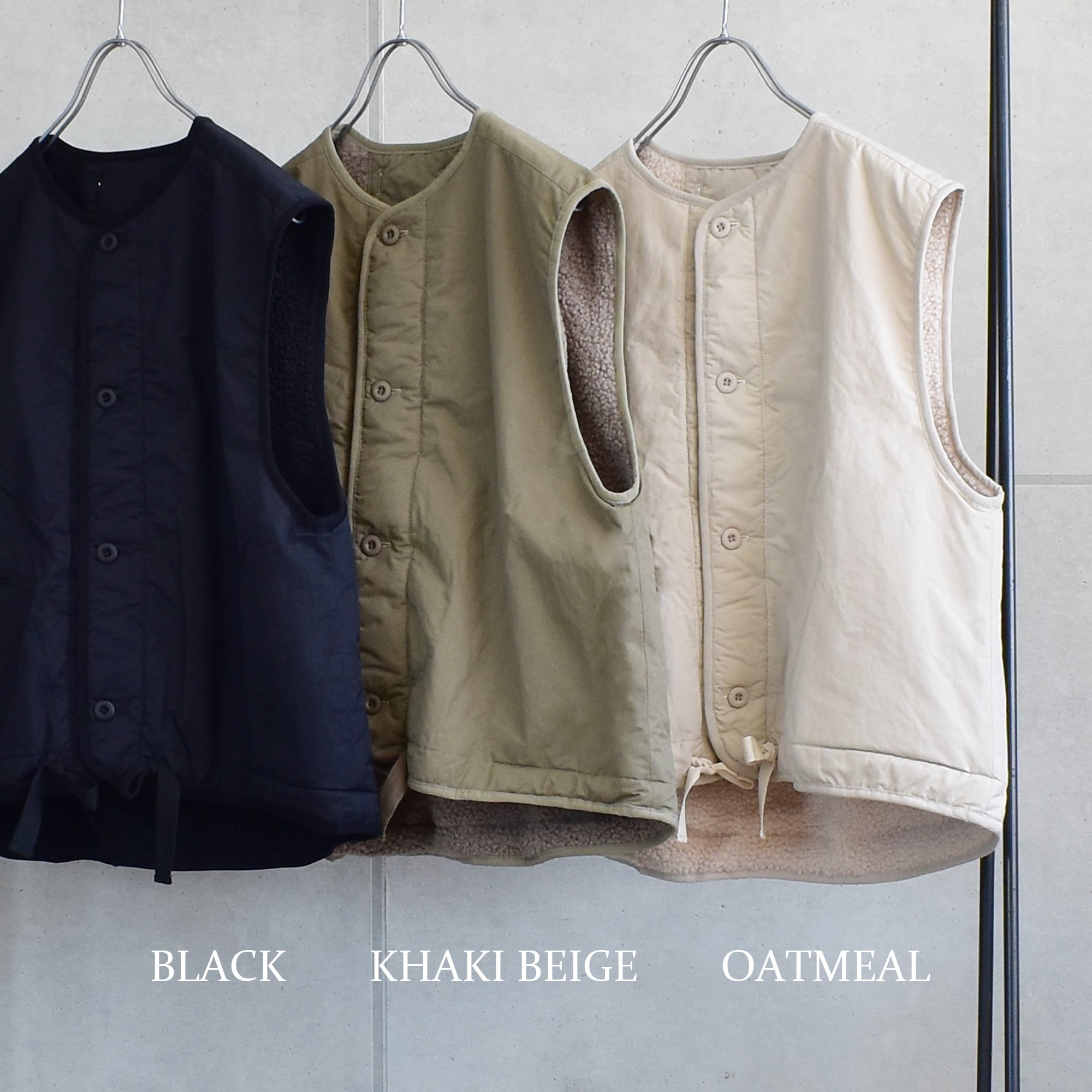 リバーシブル ミリタリー ベスト｜2way | AUG ONLINE STORE 大人の女性