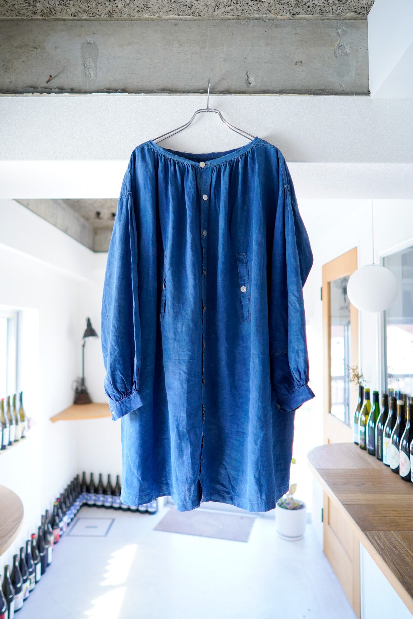 フレンチヴィンテージ ビヨード インディゴスモック 1940s 1950s