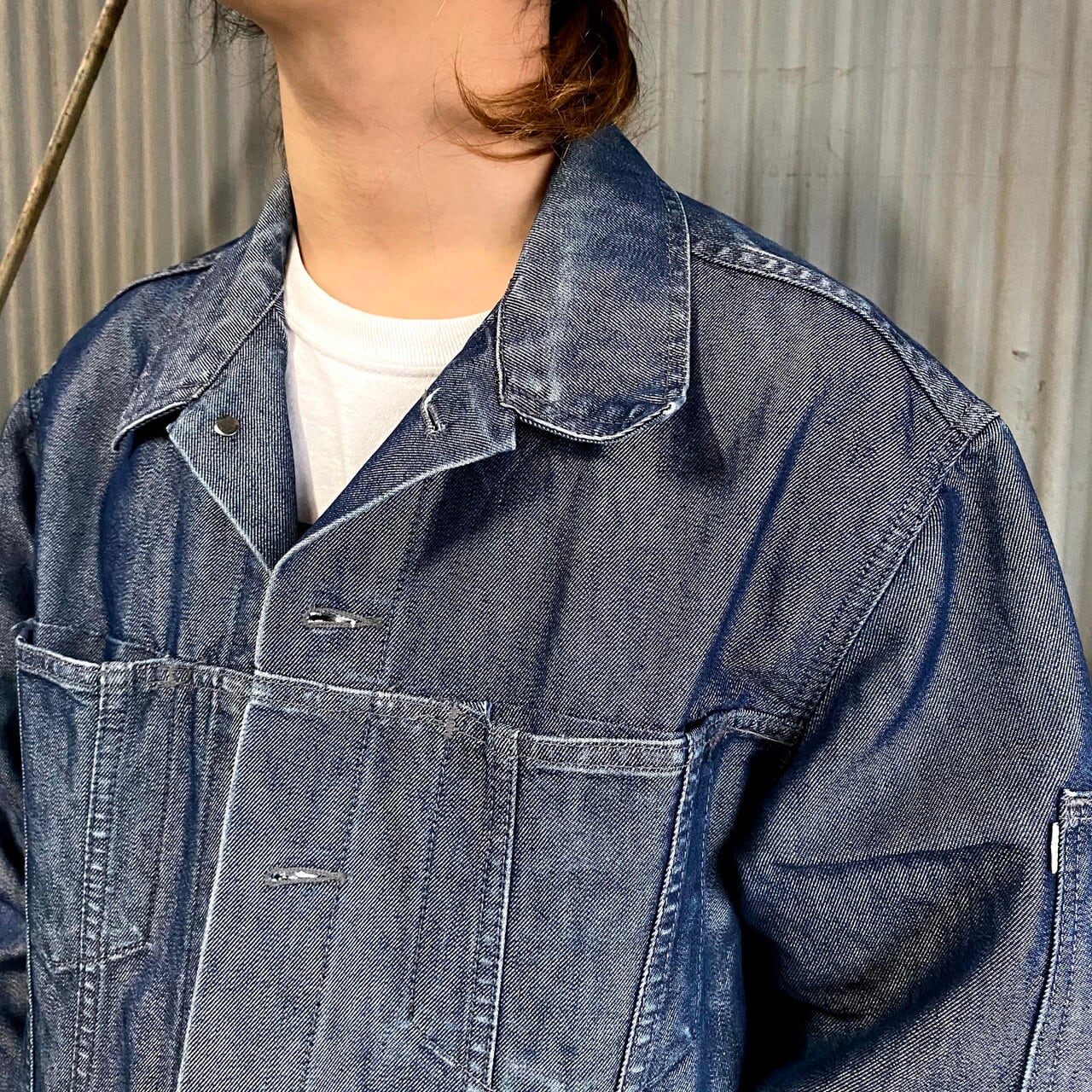 Levi's リーバイス シルバータブ デニムジャケット メンズL 古着