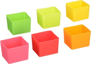 【人気】逸品社 カップ シリコン 6個セット 電子レンジ 食洗器 対応 シュガーランド 34752-6
