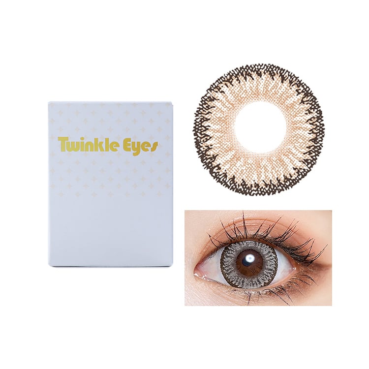 トゥインクルアイズマンスリー【ヘーゼル】1箱1枚入り 1month