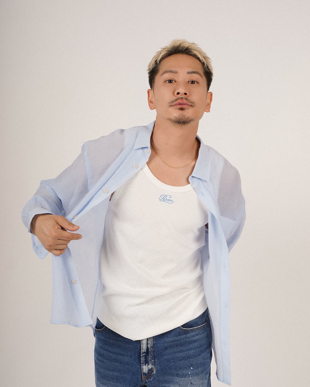 Re:room】SEE-THROUGH COLOR SHIRTS［RES128］ | #Re:room（リルーム）