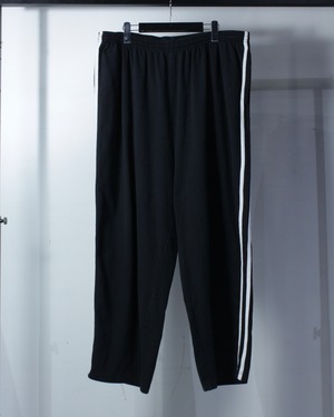 【Caka BLACK】"KING SIZE" Side Line Design Vintage Loose Sweat Pants