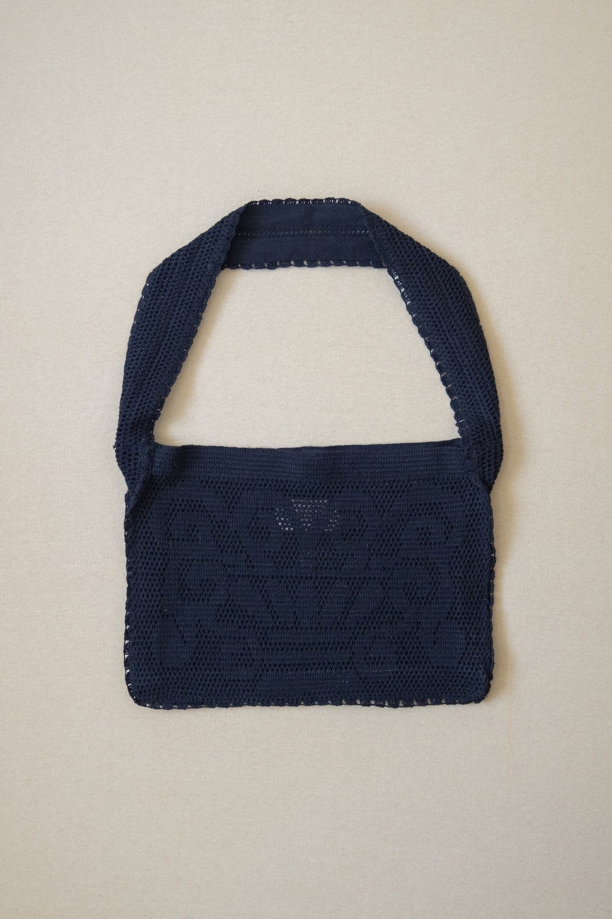 Nananita (ナナニータ)Fountain Crochet Bag (Black) | H Nagano