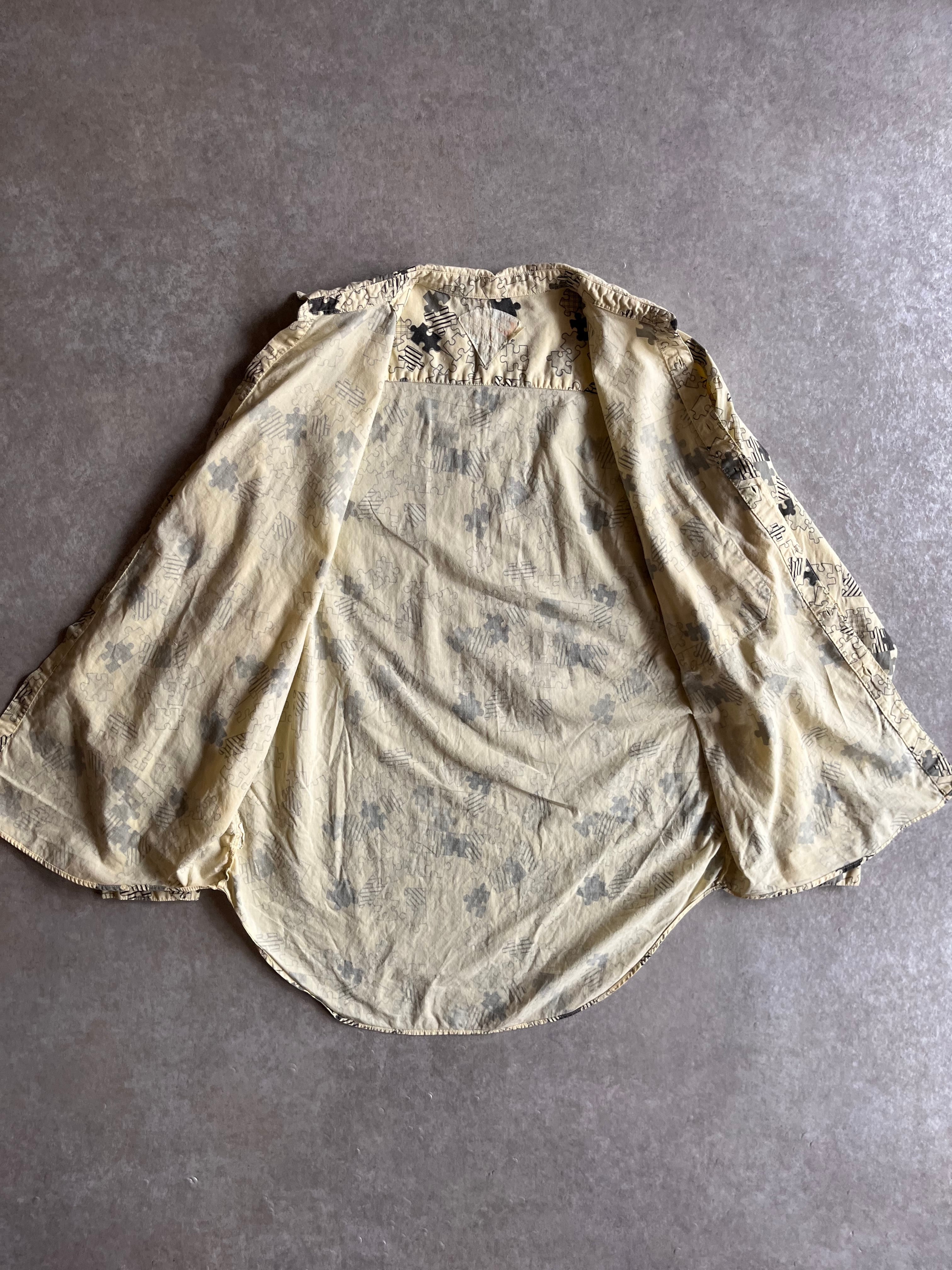 1980s Puzzle L/S Shirts G879 | ROGER'S used clothing - ロジャース -