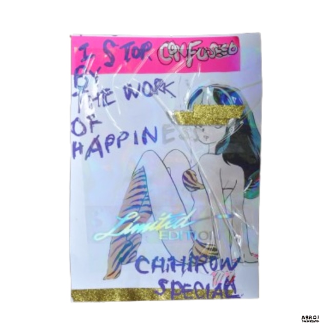 【 送料無料 】 作品「 LIMITED GIRL - CHIHI LOW （チヒロウ）」I STOR CONFUSEED BY THE WORK OF HAPPINESS.オリジナルアート 一点もの 原画・現代アート - ファン必見 アーティスト チヒロウの息づかいメッセージを感じる  作品 生産地 日本 作者 CHIHI LOW 2026年8月制作 鬼束ちひろ オリジナル コレクション インテリア おすすめ アブロイ ABROI
