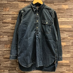 RRL INDIGO POLKADOT P/O SHIRT
