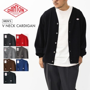 DANTON [ダントン] M V NECK CARDIGAN [DT-D0030LMW] Vネックカーディガン・羽織・ラムウール・アウター・メンズ・男性用・MEN'S [2026AW]