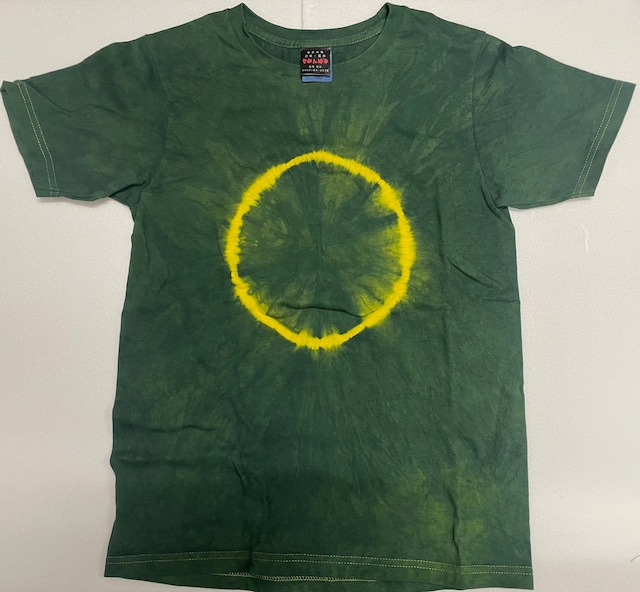 ジュニア藍染Tシャツ/皆既日食デイジー150.160[aij601-60]送料無料