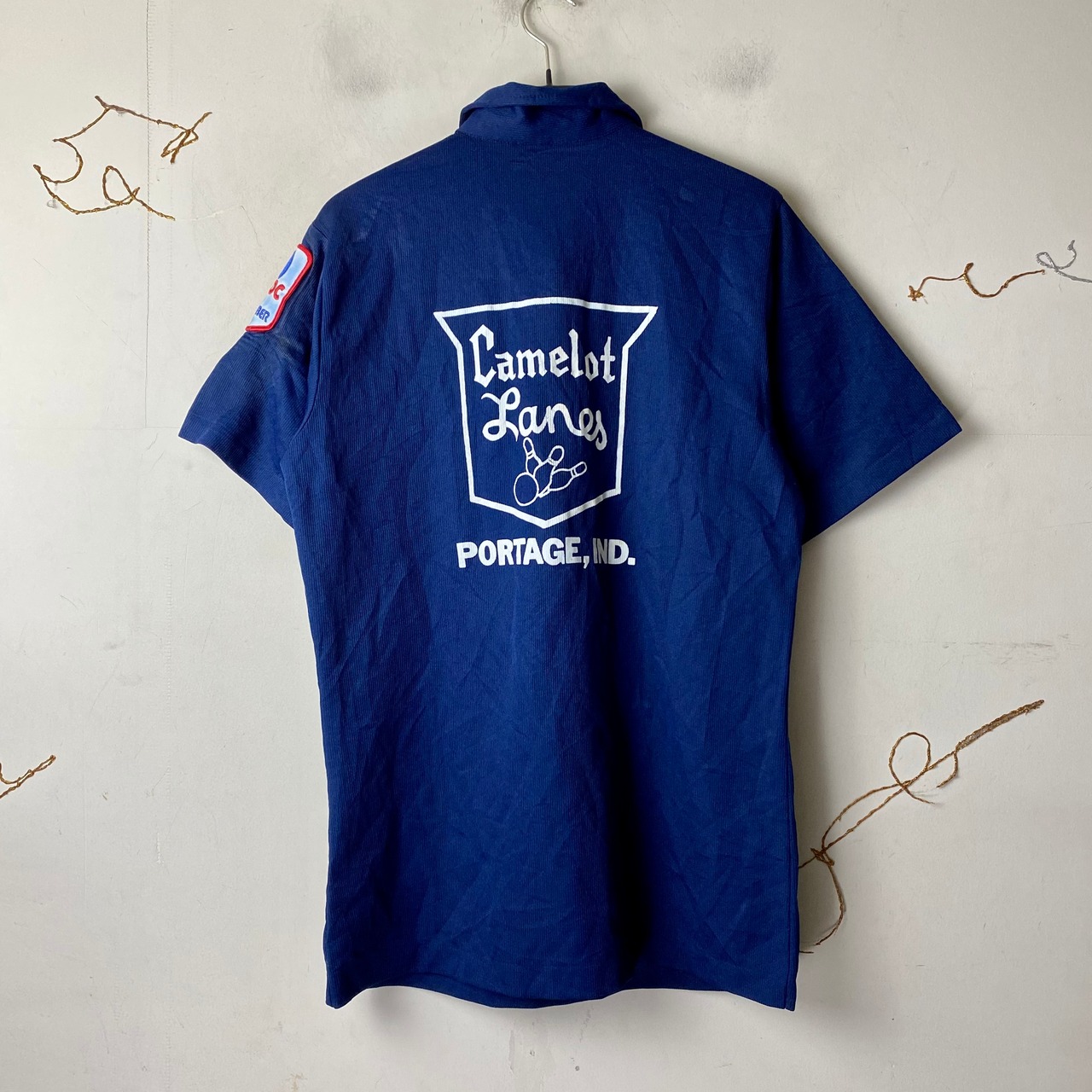 vintage 1970’s HILTON pullover bowling shirt