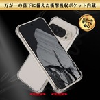 Hy+ Pixel9 Pixel9 Pro 耐衝撃 ケース カバー ストラップホール 米軍MIL規格 クリア 衝撃吸収ポケット内蔵 TPU ケース 透明クリア