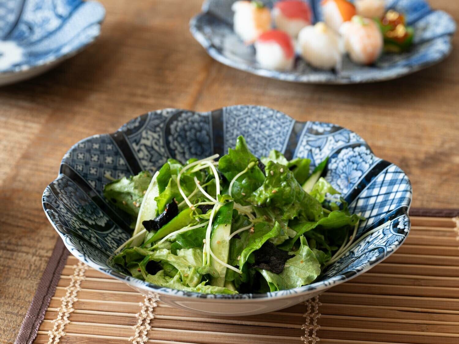 others | 藍京花 23.5cm大鉢