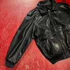 TYPE-A2 本革フライトジャケット レザージャケット 黒