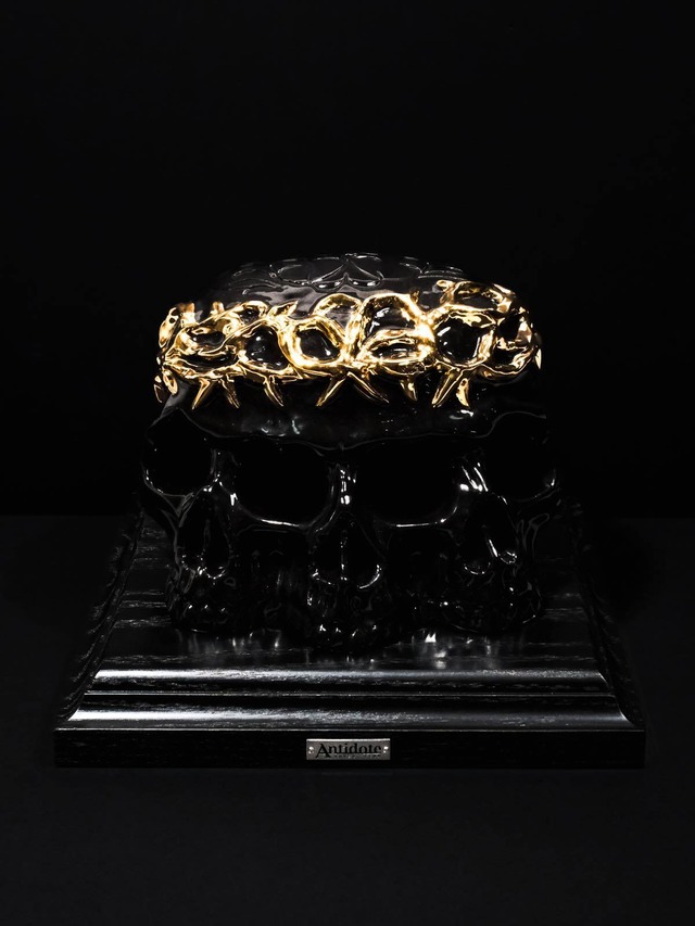 Calvary Skull Incense Chamber & Incense Chamber Pedestal