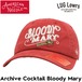 AMERICAN NEEDLE アメリカンニードル キャップ メンズ レディース 帽子 Archive Cocktail Bloody Mary ブラッディマリー ワインレッド SMU714A-BMARY 日本代理店正規品