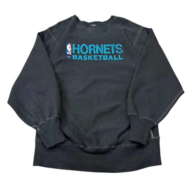 【古着】90's champion REVERSE WEAVE Black ”NBA”