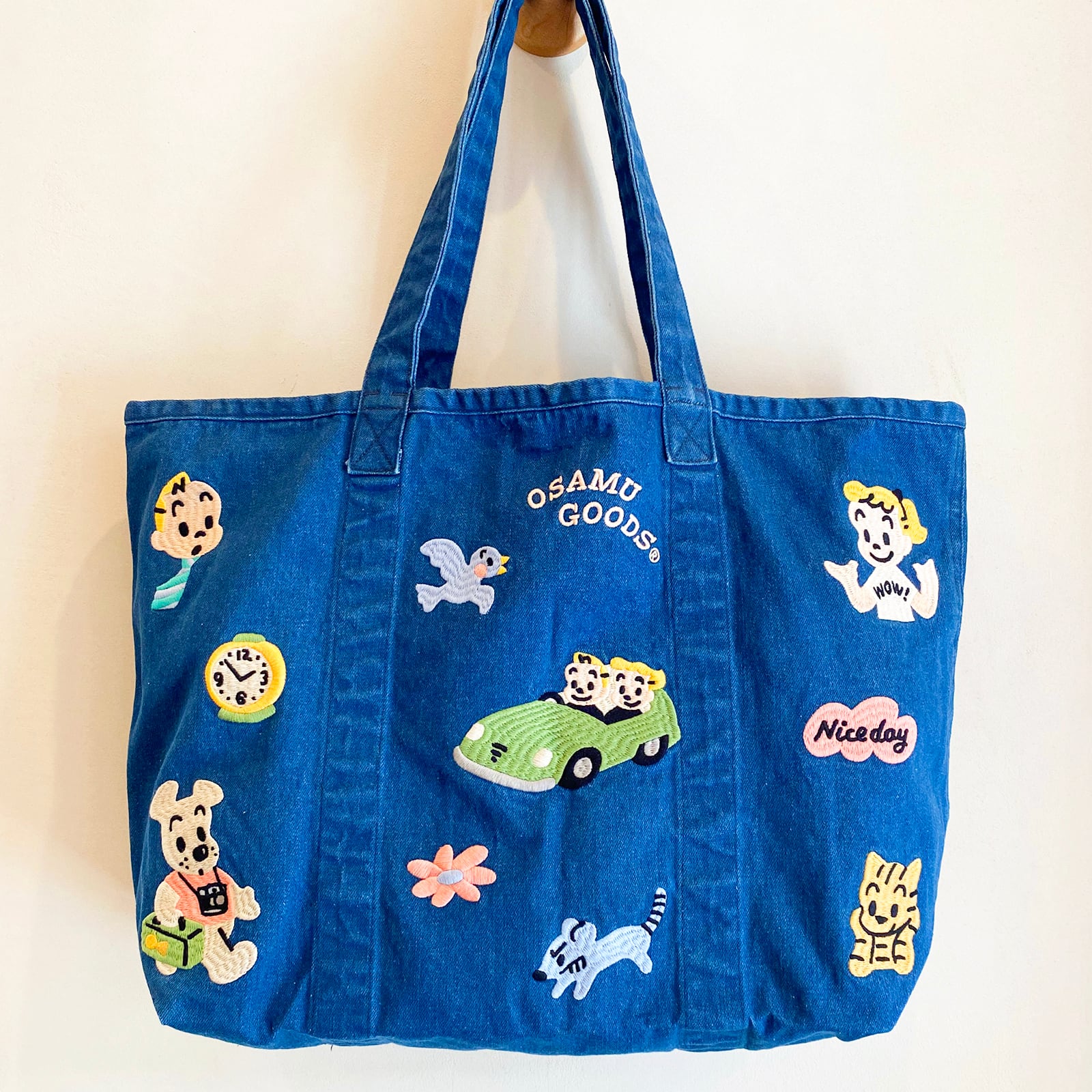 OSAMU GOODS denim tote_nice day | millvalley