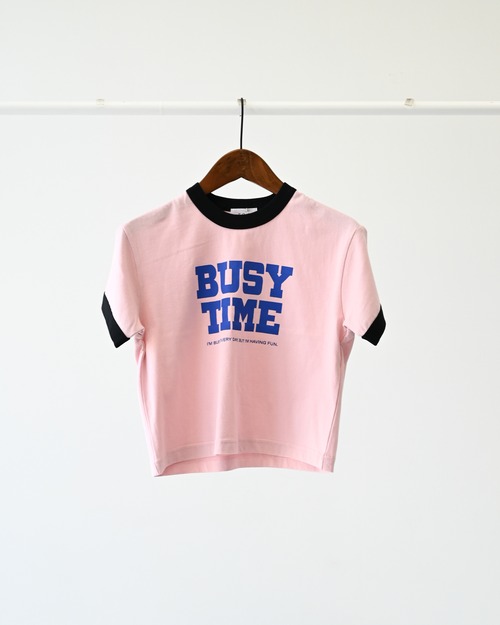 FOV(フォブ) / BUSY TIME Tシャツ / ピンク / 90-160cm