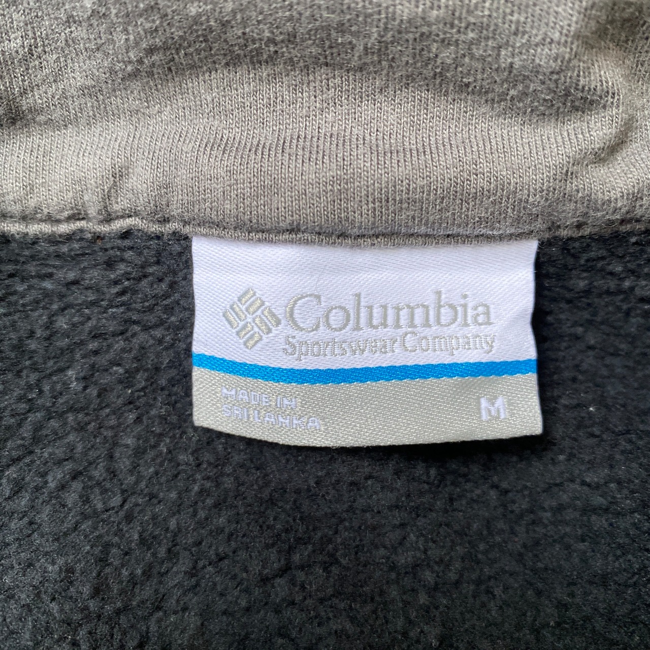 Columbia コロンビア ハーフジップ ワンポイントロゴ刺繍 スウェット 