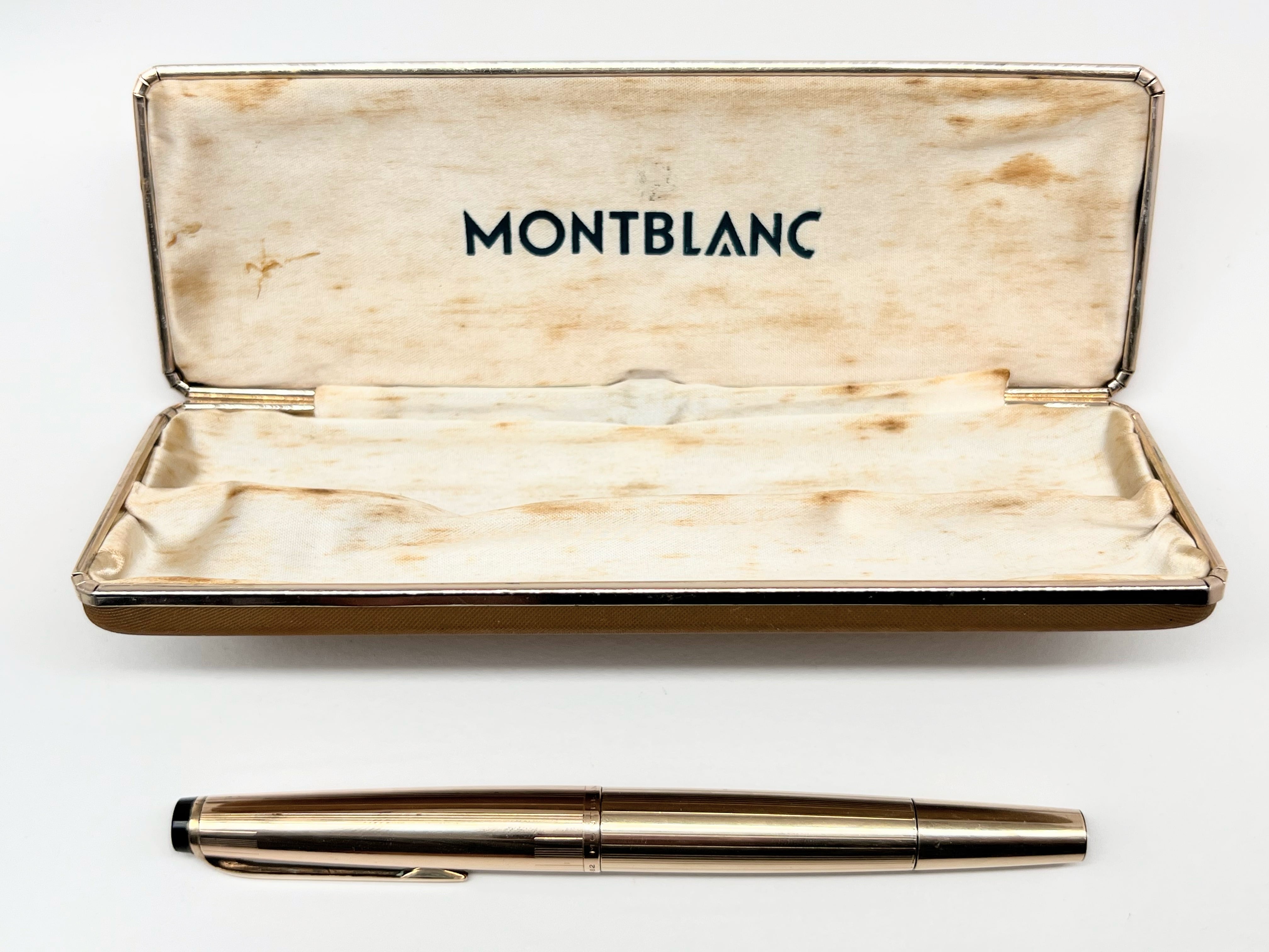 '60s　モンブラン マイスターシュテュック Ｎｏ ８２　MONTBLANC MEISTERSTUCK No 82　（細字）　18K　　　　　 02809 | 川口明弘の調整万年筆 powered by BASE