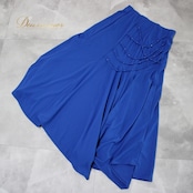 社交ダンス 衣装 スタンダード スカート レッスンウェア レディース ラインストーン 無地 青 ブルー系 シンプル フォーマル 上品 練習着 ダンス スカート 高級 ロイヤルブルー ラインストーン付き おしゃれ ストレッチ 多層 シルエット 動きやすい 大人向け イベント 外出 用途別 セクシー 上品さ 柔らかい 体型カバー