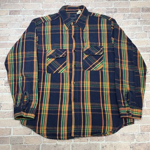 1970s FLANNEL CHECK SHIRT