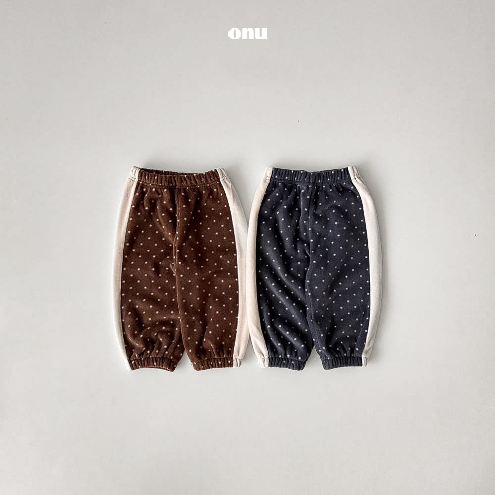 【予約】Half & Half Dot Jogger