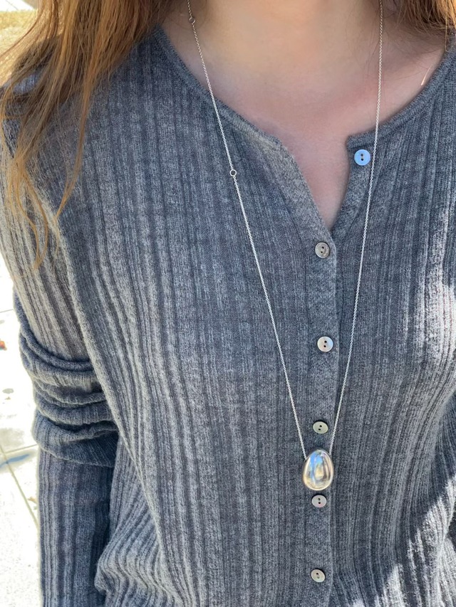 (予約) verveine / Novella alpaca round cardigan 4color