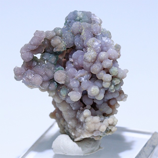 〔D364-55〕インドネシア産 グレープアゲート 標本 鉱物 原石 Grape agate 【メール便不可】