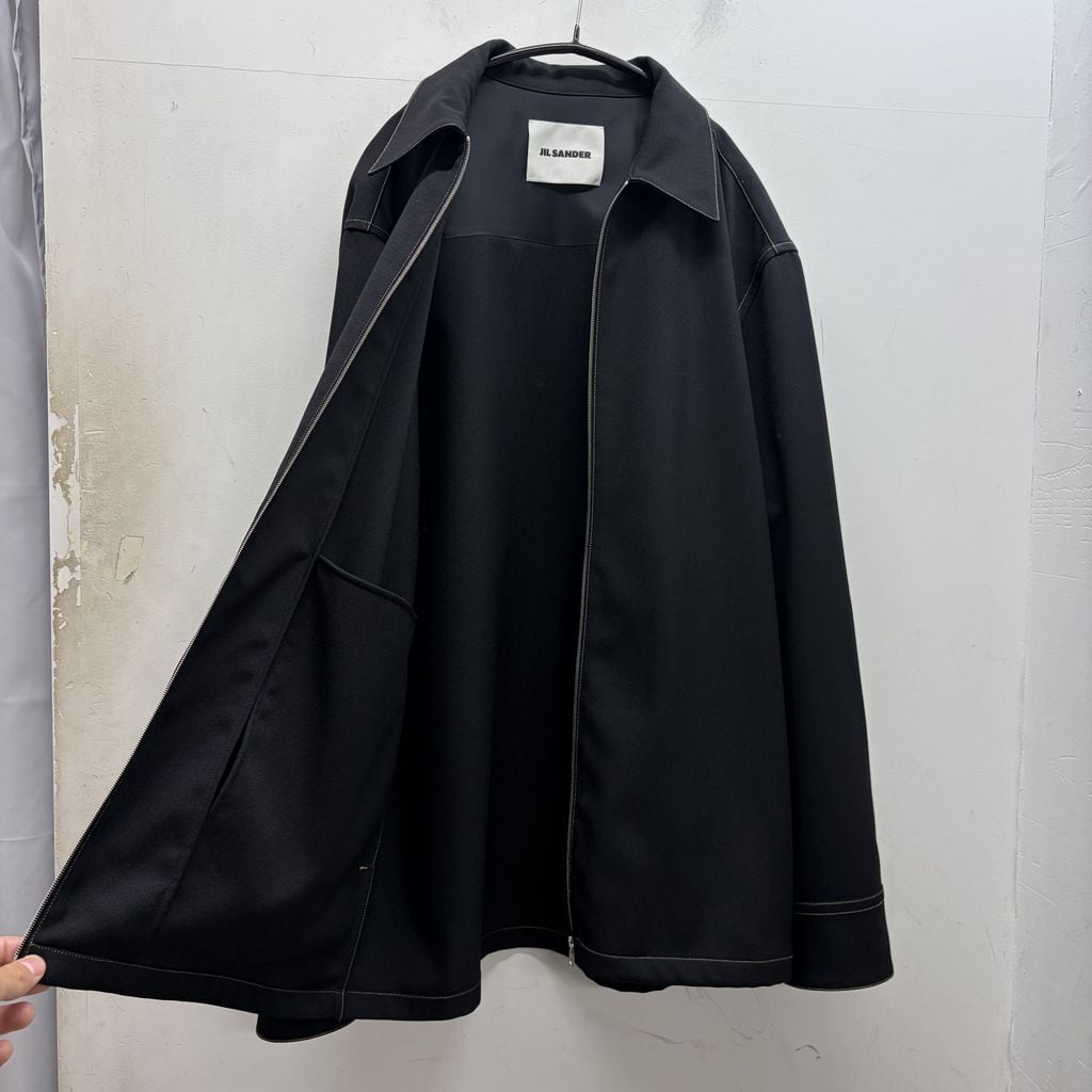 Jil Sander ジルサンダー 25SS SERGE ZIP UP SHIRT ブルゾン J22DL0299