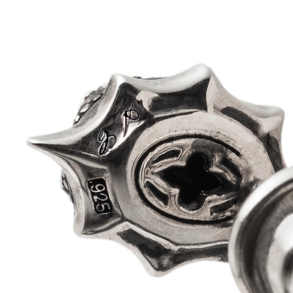 ブラックナイトピアス 片耳用 ACE0190 Black knight earring シルバー