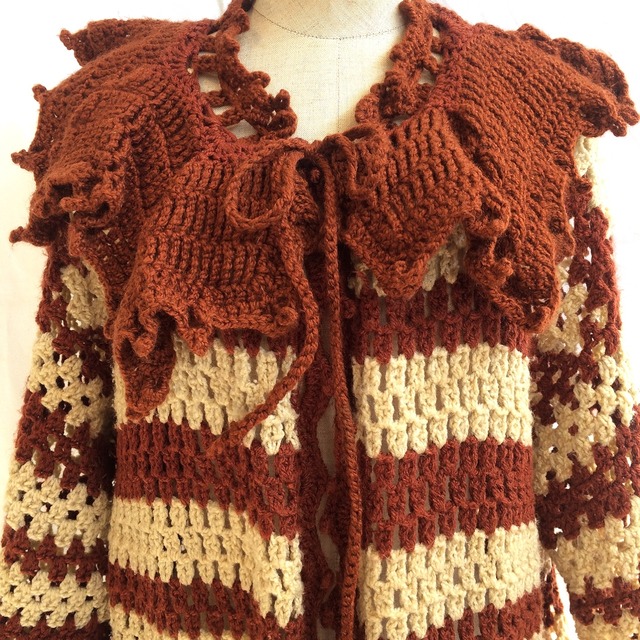 Crochet Knit Robe
