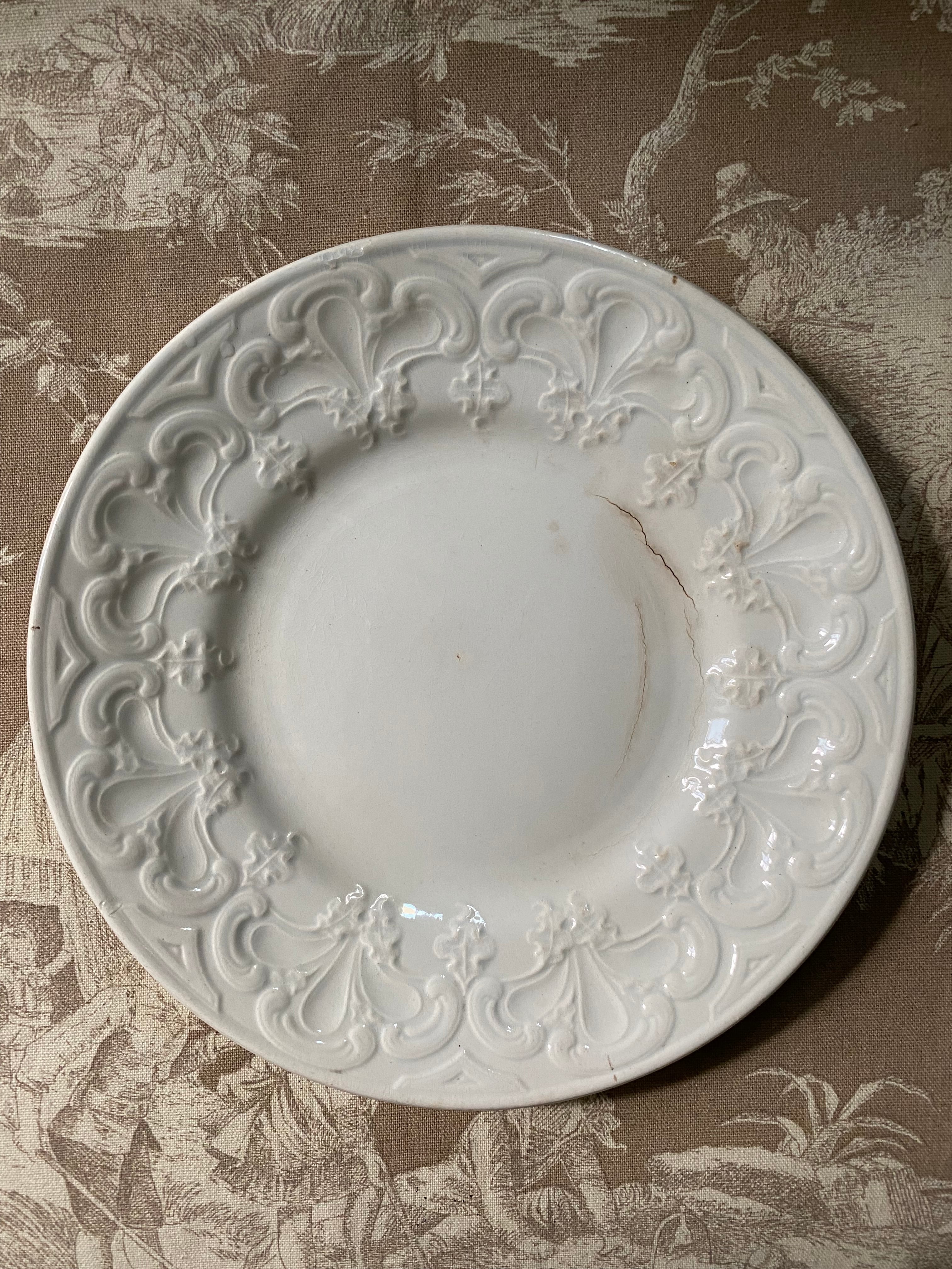 超希少 初期クレイユ ドデカゴナル① ムスティエロンウィリュネヴィルキュノワール 陶磁器 | Logisロジ アンティークス